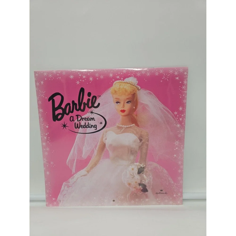Barbie A Dream Wedding Bridal Doll 1998 Hallmark Vintage Calender SEALED
